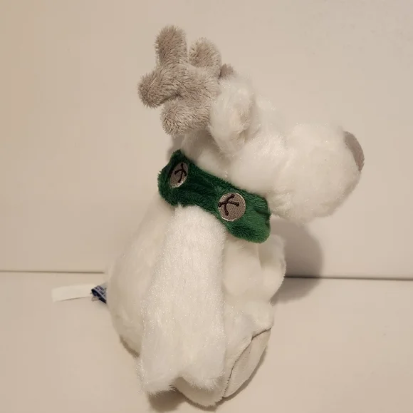 8” White Reindeer Plush Bath and Body Works Stuffed Animal - Picture 4 of 10